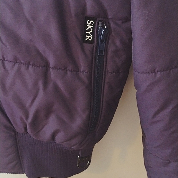 Vintage SKYR purple puffer coat - Picture 3 of 7